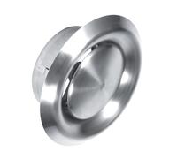 Alomejor Round Air Vent, Adjustable Stainless Steel Cover (100mm)
