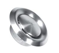 Alomejor Round Air Vent, Adjustable Stainless Steel Cover (100mm)