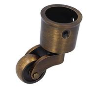 Alomejor Round Cup Caster with Zinc Alloy Materials