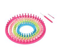 Alomejor Round Knitting Looms Set for Easy Scarf and Hat Making