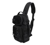 Alomejor Sac à Bandoulière en Nylon Multi-Poches 20L, Sac à Bandoulière de Poitrine avec Sangle Réglable pour la Pêche et Le Cyclisme (20L)