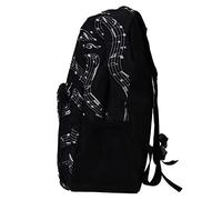 Alomejor Sac à Dos en Tissu Oxford, Résistant à L'abrasion et à L'eau avec Dos rembourré Réglable et 2 Poches Latérales, pour les Voyages en Plein Air des étudiants