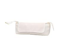 Alomejor Sac à Outils de Coiffure Compact avec Conception Résistante à la Chaleur pour Un Rangement et Un Voyage en Toute sécurité Néoprène Beige 1 unité