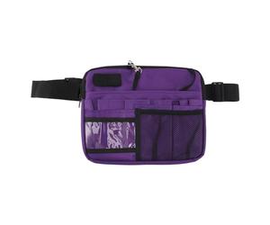 Alomejor Sac Banane pour Infirmières, Sac Banane pour Infirmières, Pochette de Taille Multi-Compartiments pour Les Travailleurs Hospitaliers, Rangement Portable en Tissu Oxford pour Fournitures