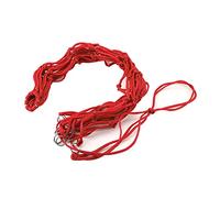 Alomejor Sac d'alimentation pour Chevaux, Filet à Foin équin Léger et Durable, Mangeoire Lente pour Chevaux Adultes Jaune 33,4 Pouces 3kg (Rouge)
