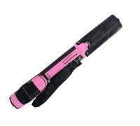 Alomejor Sac de avec Support de Club, Sac de en Cuir PU Imperméable et Résistant à l'usure avec 2 Poches de Rangement et Base de Trépied Robuste, pour Hommes et Femmes (Noir Rose)