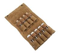 Alomejor Sac de Barbecue Reconfestionnel 9 Bouteilles Camping Pique-Nique pour Toile Toile (Kaki)