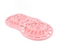 Alomejor Sac de Lavage de Soutien-gorge en Silicone, Protecteur de Linge pour Sèche-linge, pour Sous-vêtements A-36D, Utilisation en Machine (Rose)