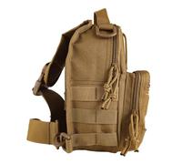 Alomejor Sac de Poitrine de Pêche en Plein Air, Sac à Bandoulière Léger Résistant aux Pulvérisations pour Hommes, à Bandoulière en Nylon de 20l pour la Randonnée et Le Camping (#2)