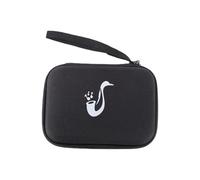 Alomejor Sac de Rangement pour étui à Anches, Support d'anche pour Clarinette et Saxophone EVA étanche pour une capacité de 15 Pièces, Parfait pour les Joueurs Alto et Ténor (BLACK)