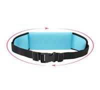 Alomejor Sac de Taille en Nylon Mince Imperméable pour la Course à Pied, Sac de Taille de Sport Réglable pour Hommes et Femmes, Bleu Ciel