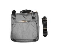 Alomejor Sac de Transport de Voyage pour Disques Vinyles, étui de Rangement étanche pour 45 Disques Albums de 12 Pouces, avec Poignée Bandoulière et 4 Poches de Rangement, pour Collection