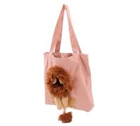 Alomejor Sac pour Chien, Porte-épaule en Forme de Lion avec Un Design Respirant et des Sangles élargies pour Les Petits Chats de Moins de 6 LB de Voyage (A)
