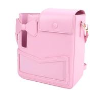 Alomejor Sacoche, Sac de Rangement de Bouteille d'eau Portable avec Sangle Réglable pour Le Shopping, Les Activités de Plein Air et Les Déplacements (Rosâtre)