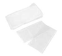 Alomejor Sacs D'appâts Solubles dans l'eau PVA, à Dissolution Rapide pour la Pêche à la Carpe, Transparents, 50 Pièces (70 * 140mm)