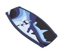 Alomejor Sangle de Protection du Visage de Plongée en Néoprène, Protection des Cheveux étanche pour Les Activités Aquatiques de Plongée avec Tuba