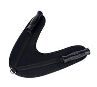 Alomejor Sangle D'épaule pour Corde de Traction de Fitness, Accessoire de Musculation à Domicile pour L'entraînement des Muscles Abdominaux avec Harnais rembourré pour des Exercices de (Black)