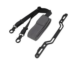 Alomejor Sangle en cuir PU de Lanyard Remote Pur pour drone RC Plus 2/1 de télécommande, ergonomique, avec boucle en aluminium, design sur mesure