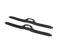 Alomejor Sangles D'aileron TPR Réglables pour la Plongée Sous-marine, Lot de 2 Sangles de Palmes de Plongée pour la Natation, Matériau de 3mm D'épaisseur (S M)