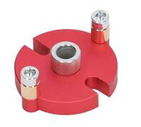 Alomejor Self Center Dowel Jig, Durable Aluminum Alloy Tool