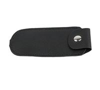 Alomejor Sentiel Confortable de L'artisanat Harmonieux en Cuir PU, étui Pratique et Légèrement Harmonieux, adapté à la Maison et au Bureau, en Cuir PU (Type 10 Trous 13x6cm/5.1x2.4in)
