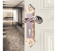 Alomejor Serrure de Porte en Alliage D'aluminium Rétro de Style Européen Vintage pour une sécurité Améliorée à la Maison, Parfaite pour une Utilisation à la Maison ou au Bureau, Matériau élégant en