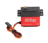 Alomejor Servo Numérique à Engrenage Métallique étanche à 270 Degrés, Servo Numérique Entièrement en Métal pour Voiture RC 1/10 1/12, Vitesse de Réponse Rapide, Forte capacité Anti-interférence