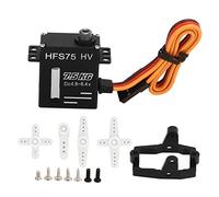 Alomejor Servo RC à Couple élevé de 7,5 Kg, Servo de Direction Entièrement en Métal pour Traxxas TRX4M 1/18, DC 4.8-8.4V