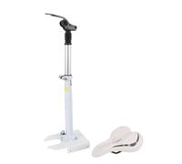 Alomejor Siège de Scooter électrique, Pliable, Réglable, Rembourrage en Mousse Absorbant les Chocs, Selle Confortable avec Poteau en Alliage D'aluminium, pour Scooters électriques M365 1S (WHITE)
