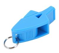 Alomejor Sifflet de dauphin pour arbitre, sifflet en plastique professionnel avec son fort et net avec cordon pour compétitions, entraîneurs, enseignants, écoles, gymnases (bleu)