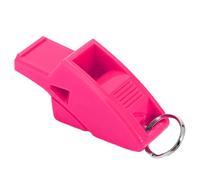 Alomejor Sifflet de Dauphin, Sifflet D'arbitre Professionnel avec Lanière pour Les Compétitions, Entraîneurs, Enseignants, écoles, Gymnases (Rose Rouge)