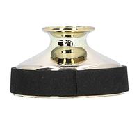 Alomejor Silencieux de Saxophone pour Saxophone Alto - Réduire l'intensité Sonore - Idéal pour les Amoureux des Accessoires de Formation Musicale Matériaux ABS (GOLD)