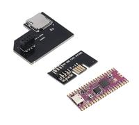 Alomejor Solution de Soudure Câble Ruban Flexible FPC pour Carte de Développement Picoboot Facile à Installer pour Console de Jeu GC DOL 001 1 X Carte de Développement 1 X Adaptateur Lecteur de de