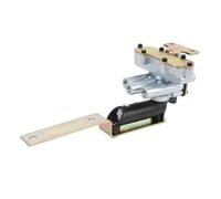 Alomejor Soupape de Contrôle de Hauteur Valve de Contrôle de Nivellement de Hauteur d'air ABS et Métal 1 8 Pouces NPT de Conduite Précise Adaptée à la Suspension Pneumatique de Camion pour Neway