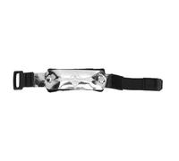 Alomejor Sourdine pour Cordes de Guitare, Motif Crucifix argenté pour Guitares Basses électriques Acoustiques, Réduit les Résonances Indésirables des Harmoniques
