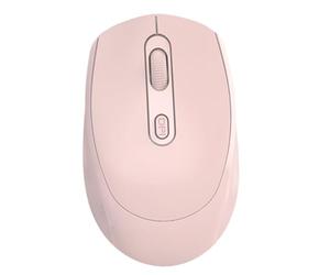 Alomejor Souris Optique sans Fil USB 2,4 GHz DPI Réglable, Conception Confortable pour Le Travail et Les Jeux avec Batterie 500 MAh (Pink)