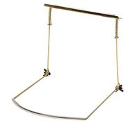 Alomejor Stable Harmonica Nack Stand Caoutchage Calcul pour 24-hol-harmonie Long-vécue en Métal Alliage Noir/Argent/Gold Wind Instrument pour les Accessoires de Ruban Adhésif (24 trous or)