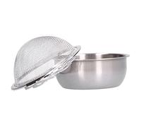 Alomejor Stainless Steel Tea Filter with Double Handles (SILVER)