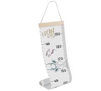 Alomejor Sticker mural mignon avec diagramme de croissance avec motif de dessin animé, souvenir et facile à utiliser pour les enfants en pleine croissance (1)