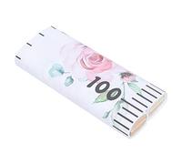 Alomejor Sticker mural sympathique avec diagramme de croissance avec motif de dessin animé, souvenir et facile à utiliser pour les enfants en croissance (5)