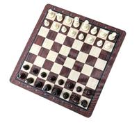 Alomejor Stratégie Échecs Plateau, Jeu Éducatif Intemporel Ensemble (Dark | Conception de base renforcée, Amusant pour les rassemblements, Développe l\'imagination spatiale, Pièces de 2,48 pouces