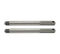 Alomejor Strong Aluminium Control Metal-Wheel Alignement Tairs Set, Simple Marginal Stud Pin Guide Otinces pour Réparer les Pneus de Voiture, 2 PCS Adaptés à des Outils Appropriés pour un Alignement