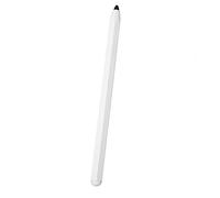 Alomejor Stylet Universel Haute sensibilité, Pointe en Fiber Souple pour Appareils Tactiles, y Compris Les Tablettes et Les Téléphones Portables, Conception en Alliage D'aluminium (White)