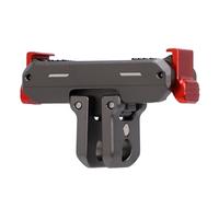 Alomejor Support à Dégagement Rapide, Caméra d'action à Adaptateur Magnétique avec Double Protection et Interface Pliable à 2 Broches Compatible avec Les Trépieds et Les Supports de Vélo