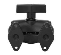 Alomejor Support à Double Boule en Alliage D'aluminium, Solution de Polyvalente pour Tablettes, Téléphones, Détecteurs de Poissons avec Boule de Taille C de 1.5 Pouces