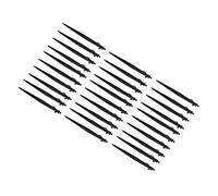 Alomejor Support de -arrosage Tige D'insertion de Sol Durable pour Le Jardinage 30 Pièces pour Fleur/pelouse/Balcon Plastique 8,9 X 1,4 X 0,6 Piquet de Support D'arrosage