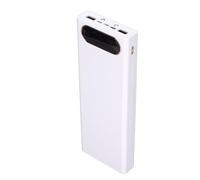 Alomejor Support de Batterie 10W avec Double USB pour Appareils Mobiles | Écran LCD, grande capacité, utilisation polyvalente