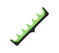 Alomejor Support de Canne à Pêche, Support Multi-Trous en Mousse EVA avec Vis sans Outils pour la Pêche à la Carpe (6 Trous)