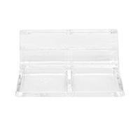 Alomejor Support de Couvercle en Verre D'Aquarium, Clips Durables pour Aquarium, 20 Pièces pour Boîte pour Animaux de Compagnie, Réservoirs d'herbe, Acrylique Transparent 5mm-12mm (12mm)