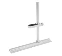 Alomejor Support de GPU Anti-affaissement Réglable en Alliage D'aluminium, Support de Carte Graphique pour Ventilateurs de 9cm 12cm 14cm (SILVER)